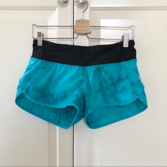Lululemon tie dye speed short